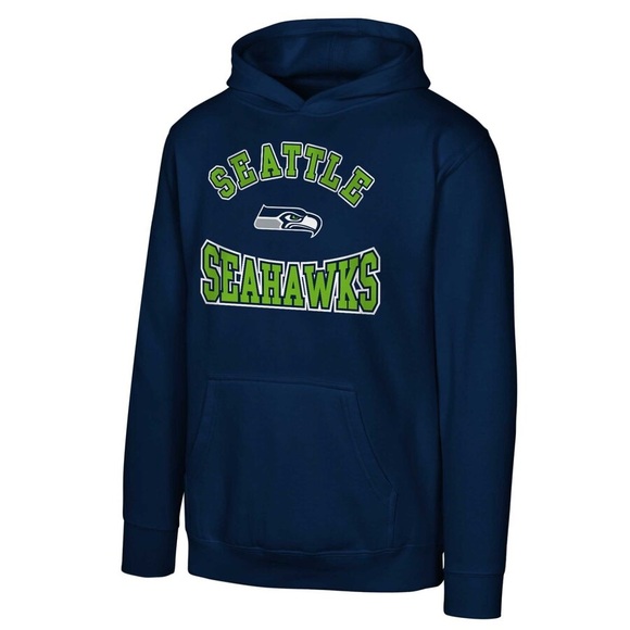 NWT Seattle Seahawks Home Town Pullover Fleece Hoodie~Youth XL~NFL Apparel ~$45 - Picture 1 of 11